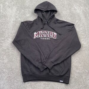 Mizzou Tigers Team Football Pullover Hoodies Gear For Sports Men's Size S Black